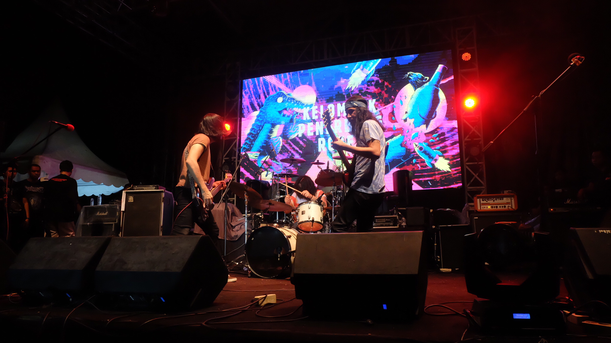 Seringai dan Kelompok Penerbang Roket di Seven Dream City